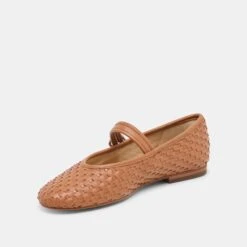 ROSLYN WOVEN BALLET FLATS SADDLE WOVEN LEATHER(Roslyn Woven Ballet Flats Saddle Woven Leather) -Dolce Vita Shop DOLCEVITA FLATS ROSLYNWOVEN SADDLEWOVENLEATHER 08