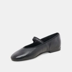 ROSLYN BALLET FLATS BLACK LEATHER(Roslyn Ballet Flats Black Leather) -Dolce Vita Shop DOLCEVITA FLATS ROSLYN BLACK LEATHER 08