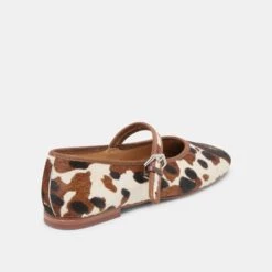 ROSLYN BALLET FLATS COCOA TAURUS CALF HAIR(Roslyn Ballet Flats Cocoa Taurus Calf Hair) -Dolce Vita Shop DOLCEVITA FLATS ROSLYN COCOATAURUSCALFHAIR 03