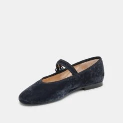 ROSLYN BALLET FLATS DUSTY BLUE VELVET(Roslyn Ballet Flats Dusty Blue Velvet) 12 ROSLYN BALLET FLATS DUSTY BLUE VELVET(Roslyn Ballet Flats Dusty Blue Velvet) -Dolce Vita Shop DOLCEVITA FLATS ROSLYN DUSTYBLUEVELVET 08