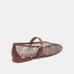 ROSLYN BALLET FLATS LEOPARD MESH(Roslyn Ballet Flats Leopard Mesh) -Dolce Vita Shop DOLCEVITA FLATS ROSLYN LEOPARDMESH 03