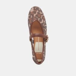 ROSLYN BALLET FLATS LEOPARD MESH(Roslyn Ballet Flats Leopard Mesh) -Dolce Vita Shop DOLCEVITA FLATS ROSLYN LEOPARDMESH 06