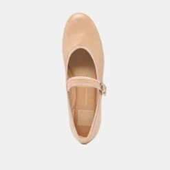 ROSLYN BALLET FLATS LIGHT TAN LEATHER(Roslyn Ballet Flats Light Tan Leather) -Dolce Vita Shop DOLCEVITA FLATS ROSLYN LIGHTTANLEATHER 06