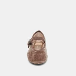 ROSLYN BALLET FLATS SMOKE VELVET(Roslyn Ballet Flats Smoke Velvet) -Dolce Vita Shop DOLCEVITA FLATS ROSLYN SMOKEVELVET 04