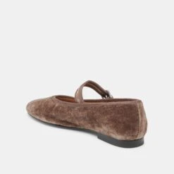 ROSLYN BALLET FLATS SMOKE VELVET(Roslyn Ballet Flats Smoke Velvet) -Dolce Vita Shop DOLCEVITA FLATS ROSLYN SMOKEVELVET 09