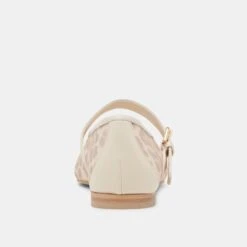 ROSLYN BALLET FLATS WHITE LEOPARD MESH(Roslyn Ballet Flats White Leopard Mesh) -Dolce Vita Shop DOLCEVITA FLATS ROSLYN WHITELEOPARDMESH 05