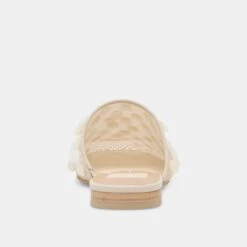 ROVA BEAD FLATS IVORY DISC MESH(Rova Bead Flats Ivory Disc Mesh) -Dolce Vita Shop DOLCEVITA FLATS ROVABEAD IVORYDISCMESH 05