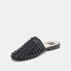 ROVA BEAD FLATS ONYX BEADED MESH(Rova Bead Flats Onyx Beaded Mesh) -Dolce Vita Shop DOLCEVITA FLATS ROVABEAD ONYXBEADEDMESH 09