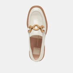 SHEENA LOAFERS IVORY CRINKLE PATENT - Re:vita(Sheena Loafers Ivory Crinkle Patent Resale) -Dolce Vita Shop DOLCEVITA FLATS SHEENA IVORYCRINKLEPATENT 06 120850c4 f678 49be 8155 4f72e2ea7259