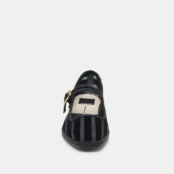 TAMEKA BALLET FLATS BLACK STRIPE MESH(Tameka Ballet Flats Black Stripe Mesh) -Dolce Vita Shop DOLCEVITA FLATS TAMEKA BLACKSTRIPEMESH 04