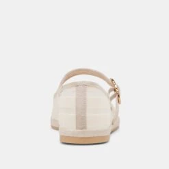 TAMEKA BALLET FLATS BONE STRIPE MESH(Tameka Ballet Flats Bone Stripe Mesh) -Dolce Vita Shop DOLCEVITA FLATS TAMEKA BONESTRIPEMESH 05