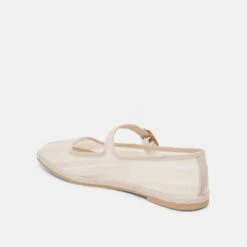 TAMEKA BALLET FLATS BONE STRIPE MESH(Tameka Ballet Flats Bone Stripe Mesh) -Dolce Vita Shop DOLCEVITA FLATS TAMEKA BONESTRIPEMESH 09