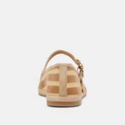 TAMEKA BALLET FLATS TAN STRIPE MESH(Tameka Ballet Flats Tan Stripe Mesh) -Dolce Vita Shop DOLCEVITA FLATS TAMEKA TANSTRIPEMESH 05