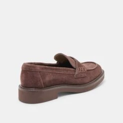 TIGGY LOAFERS MAHOGANY SUEDE(Tiggy Loafers Mahogany Suede) -Dolce Vita Shop DOLCEVITA FLATS TIGGY MAHOGANY SUEDE 03