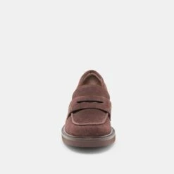 TIGGY LOAFERS MAHOGANY SUEDE(Tiggy Loafers Mahogany Suede) -Dolce Vita Shop DOLCEVITA FLATS TIGGY MAHOGANY SUEDE 04