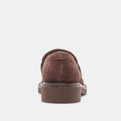TIGGY LOAFERS MAHOGANY SUEDE(Tiggy Loafers Mahogany Suede) -Dolce Vita Shop DOLCEVITA FLATS TIGGY MAHOGANY SUEDE 05