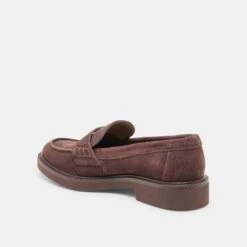 TIGGY LOAFERS MAHOGANY SUEDE(Tiggy Loafers Mahogany Suede) -Dolce Vita Shop DOLCEVITA FLATS TIGGY MAHOGANY SUEDE 08