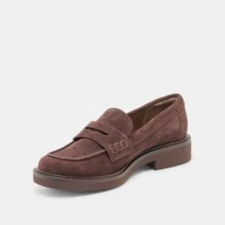 TIGGY LOAFERS MAHOGANY SUEDE(Tiggy Loafers Mahogany Suede) -Dolce Vita Shop DOLCEVITA FLATS TIGGY MAHOGANY SUEDE 09