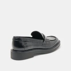 TIGGY LOAFERS MIDNIGHT CRINKLE PATENT(Tiggy Loafers Midnight Crinkle Patent) -Dolce Vita Shop DOLCEVITA FLATS TIGGY MIDNIGHT CRINKLE PATENT 03