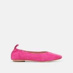 VINNIE BALLET FLATS FUCHSIA SUEDE(Vinnie Ballet Flats Fuchsia Suede)