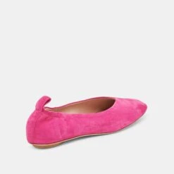 VINNIE BALLET FLATS FUCHSIA SUEDE(Vinnie Ballet Flats Fuchsia Suede) -Dolce Vita Shop DOLCEVITA FLATS VINNIE FUCHSIASUEDE 03