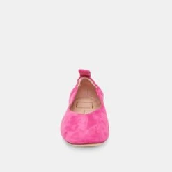 VINNIE BALLET FLATS FUCHSIA SUEDE(Vinnie Ballet Flats Fuchsia Suede) -Dolce Vita Shop DOLCEVITA FLATS VINNIE FUCHSIASUEDE 04