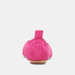 VINNIE BALLET FLATS FUCHSIA SUEDE(Vinnie Ballet Flats Fuchsia Suede) -Dolce Vita Shop DOLCEVITA FLATS VINNIE FUCHSIASUEDE 05