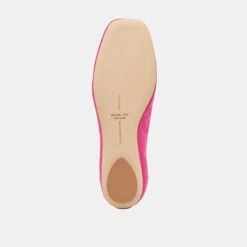 VINNIE BALLET FLATS FUCHSIA SUEDE(Vinnie Ballet Flats Fuchsia Suede) -Dolce Vita Shop DOLCEVITA FLATS VINNIE FUCHSIASUEDE 07