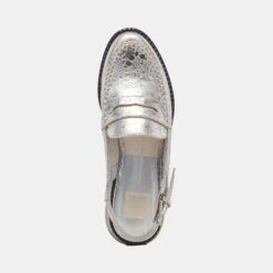 HARDI WIDE LOAFERS SILVER CRACKLED LEATHER - Re:vita(Hardi Wide Loafers Silver Crackled Leather Resale) -Dolce Vita Shop DOLCEVITA FLAT HARDI SILVERCRACKLEDLEATHER 06 cdc00fd5 8a41 4b13 b386 2ab29b0d9211