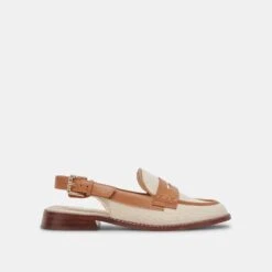 HARDI LOAFERS TAN MULTI CANVAS - Re:vita(Hardi Loafers Tan Multi Canvas Resale)