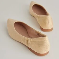 NADAV BALLET FLATS LT NATURAL RAFFIA - Re:vita(Nadav Ballet Flats Lt Natural Raffia Resale) -Dolce Vita Shop DOLCEVITA FLAT NADAV LTNATURALRAFFIA DETAILS 03 dd7a812a a9e1 46e4 90d5 f06093f93420