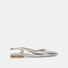 Dolce Vita NARAH FLATS SILVER METALLIC LEATHER(Narah Flats Silver Metallic Leather)