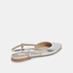 Dolce Vita NARAH FLATS SILVER METALLIC LEATHER(Narah Flats Silver Metallic Leather) -Dolce Vita Shop DOLCEVITA FLAT NORAH SILVERMETALLICLEATHER 03