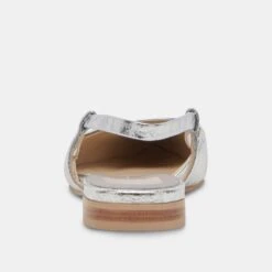 Dolce Vita NARAH FLATS SILVER METALLIC LEATHER(Narah Flats Silver Metallic Leather) -Dolce Vita Shop DOLCEVITA FLAT NORAH SILVERMETALLICLEATHER 05