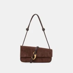ALICE SHOULDER BAG CHOCOLATE SUEDE(Alice Shoulder Bag Chocolate Suede)