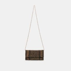 AMALFI CLUTCH BLACK GOLD BEADED(Amalfi Clutch Black Gold Beaded) -Dolce Vita Shop DOLCEVITA HANDBAGS AMALFI G BLACKGOLD 03