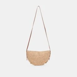 ATRANI CROSSBODY NATURAL RAFFIA(Atrani Crossbody Natural Raffia) -Dolce Vita Shop DOLCEVITA HANDBAGS ATRANI NATURAL 2