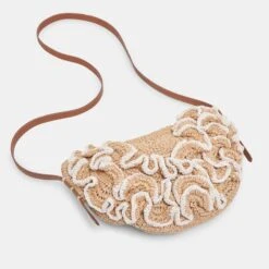 ATRANI CROSSBODY NATURAL RAFFIA(Atrani Crossbody Natural Raffia) -Dolce Vita Shop DOLCEVITA HANDBAGS ATRANI NATURAL 3