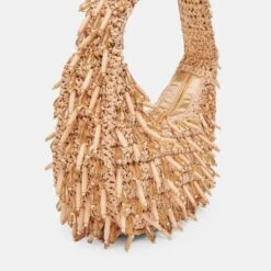 CAICOS SHOULDER BAG NATURAL RAFFIA(Caicos Shoulder Bag Natural Raffia) -Dolce Vita Shop DOLCEVITA HANDBAGS CAICOS NATURAL 2