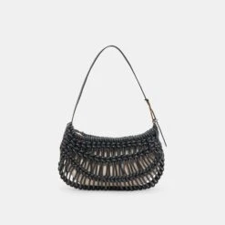 CANNES SHOULDER BAG BLACK STELLA(Cannes Shoulder Bag Black Stella)