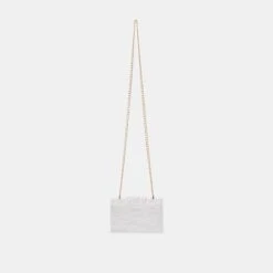 GERRY CLUTCH WHITE PEARL ACRYLIC(Gerry Clutch White Pearl Acrylic) -Dolce Vita Shop DOLCEVITA HANDBAGS GERRY PEARL 02