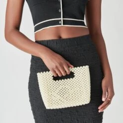 Dolce Vita LINZY HANDBAG PEARL(Linzy Handbag Pearl) -Dolce Vita Shop DOLCEVITA HANDBAGS LINZY PEARL 3