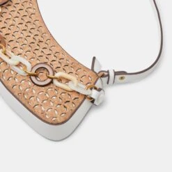 MIRANDA SHOULDER BAG NATURAL CORK(Miranda Shoulder Bag Natural Cork) -Dolce Vita Shop DOLCEVITA HANDBAGS MIRANDA NATURAL 3 775fc7d3 9248 407d 9811 8c5bd27dc80c