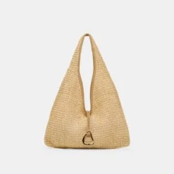 MISSIE TOTE NATURAL RAFFIA(Missie Tote Natural Raffia)