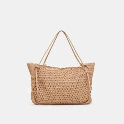RAVELLO TOTE NATURAL RAFFIA(Ravello Tote Natural Raffia)