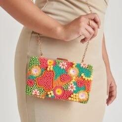 TAORMINA CLUTCH MULTI BEADED(Taormina Clutch Multi Beaded) -Dolce Vita Shop DOLCEVITA HANDBAGS TAORMINA MULTI 04 1