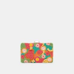 TAORMINA CLUTCH MULTI BEADED(Taormina Clutch Multi Beaded)