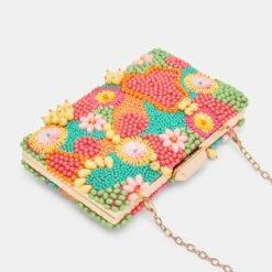 TAORMINA CLUTCH MULTI BEADED(Taormina Clutch Multi Beaded) -Dolce Vita Shop DOLCEVITA HANDBAGS TAORMINA MULTI 3