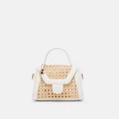 TROPEZ CROSSBODY WHITE NATURAL CANE(Tropez Crossbody White Natural Cane) -Dolce Vita Shop DOLCEVITA HANDBAGS TROPEZ WHITE 1 199438bc 95aa 4fdd 8ec6 32a6782fa703