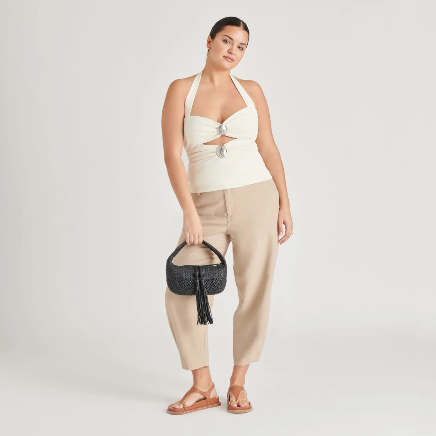 ZENIA HANDBAG BLACK LEATHER(Zenia Handbag Black Leather) 5 ZENIA HANDBAG BLACK LEATHER(Zenia Handbag Black Leather) - Image 5